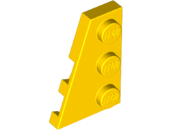 Wedge, Plate 3 x 2 Left, Yellow (43723 / 4179095)