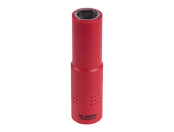 Головка торцевая глубокая диэлектрическая шестигранная 3/8", 12 мм KING TONY 3235VE12M