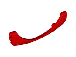 Technic, Panel Car Mudguard Arched #41 13 x 2 x 5 Rounded Top, Red (69911 / 6321712)