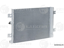 Радиатор кондиционера для Лада Largus (12-)/Renault Logan (08-)/Duster LUZAR аналог 8200741257 8200029471