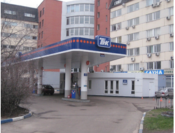 Реклама на АЗС в районе Кузьминки