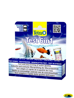 283725 ТЕСТ TETRA Strips 6в1 10 экспрес-полосок