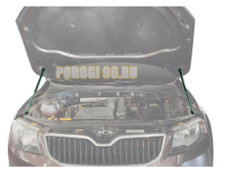 Амортизатор капота, 1 шт. Pneumatic для Skoda Octavia A5 2004-2013