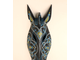 Модель № W170: настенная маска "Зебра" из дерева албезии