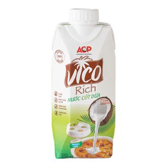 Кокосовое молоко 17-19%, 0,33л (VICO)
