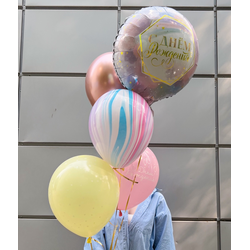 Связка шариков Воздушное умиление