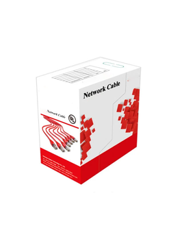 Кабель FTP CAT5E 4P 24AWG PE, для внешней прокладки с тросом