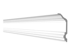 Потолочный плинтус DECOR-DIZAYN DD505, из дюрополимера, под покраску, ударопрочный, 2 метра