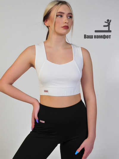 Топ 687 белый