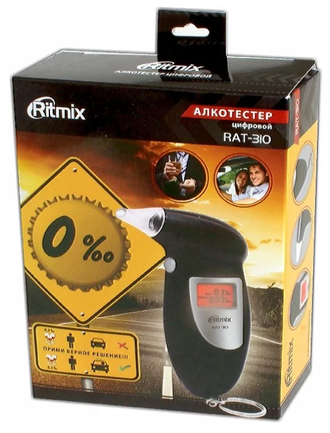 Алкотестер RITMIX RAT-310 (черный)