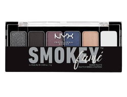 Палитра теней для дымчатого взгляда NYX The Smokey Shadow Palette