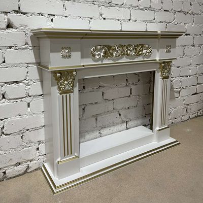 Электрокамин Лидс WTG с очагом Sparta 25.5 LED