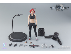 Киберпанк девушка-агент - Коллекционная фигурка 1/12 SCALE CYBERPUNK TRICKYBABY 12 RAINBOW (VCF-3006) - VERYCOOL