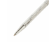 Ручка подарочная шариковая GALANT "ASTRON SILVER", корпус серебристый, детали хром, узел 0,7 мм, синяя, 143527