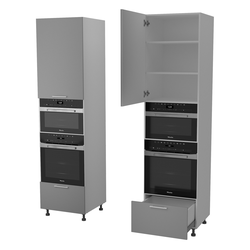 ЛЕ1554 Шкаф кухонный Аляска ПДМ-960 (600). Размер: 600*3232*566.