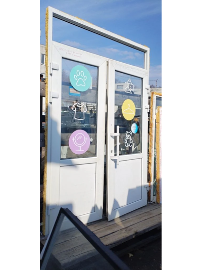 ДВЕРЬ ВХОДНАЯ БУ ШИРИНА 1680 ВЫСОТА 2460 (БЕЗ ШАПКИ 2120) ПРОФИЛЬ 60ММ ,24 СП (ОДНОКАМЕРНЫЙ)