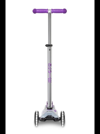 Самокат Maxi Micro Deluxe Flux LED Сиреневый