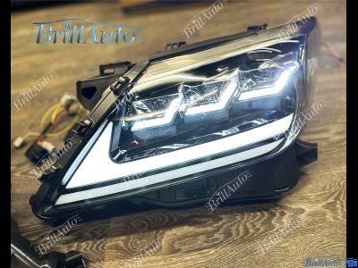 Фары Lexus LX 570 2012-2015 LED 3 линзы