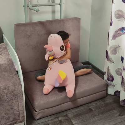 Спортивный мат 90х195х10см складной