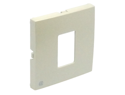 Efapel 90751 TPE, Лицевая панель розетки RJ45, жемчуг