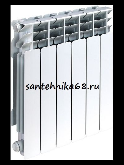 Радиатор отопления алюминиевый MECTHERM Jet 600 Миктерм 6 секций