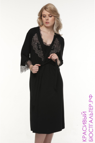 Пеньюар из вискозы VALERIA 70005