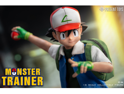 ПРЕДЗАКАЗ - Эш Кетчум (серия Pokemon) - Коллекционная ФИГУРКА 1/6 Monster Trainer (PT-sp96) - PRESENT TOYS ?ЦЕНА: 16900 РУБ.?