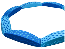 "Тактильная дорожка" голубая