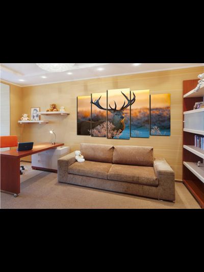 Модульная картина &quot;Взгляд животного&quot;