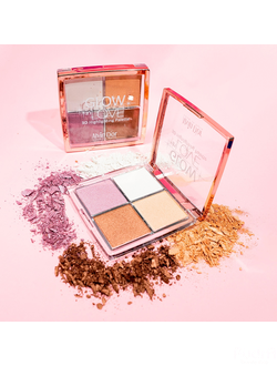 Alvin D'or Пудровый хайлайтер glow in love 4 в 1 HL-06 01 glow in love