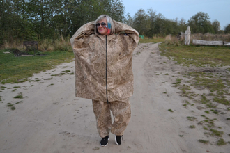 Костюм гигант "Сахара" размер от 60 до 78 с противоэнцефалитной сеткой фото-8