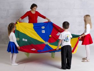 Детский игровой парашют