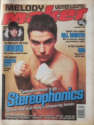 Melody Maker Magazine 7 November 1998 Stereophonics, Иностранные музыкальные журналы, Intpressshop