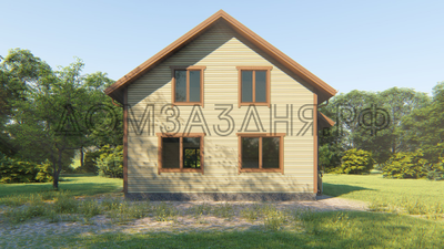 Коттедж 9,6x8,6