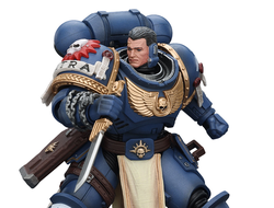 Тит, лейтенант Ультрамаринов (Warhammer 40K) - КОЛЛЕКЦИОННАЯ ФИГУРКА 1/18 Ultramarines Titus with Laurels of Victory (JT02779) - JOYTOY
