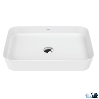Раковина Creavit Loop LP060-00CB00E-0000 LP060 прямоугольная 60 см, глянец белоснежного цвета