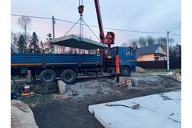 Монтаж дорожных плит СМК-1