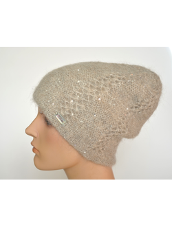 Vizio Италия шапка 1341 бежевая vizionshop купить