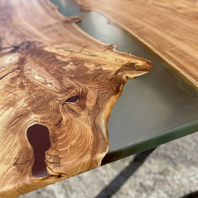 слэб, стол река, карагач, дуб, мебель на заказ, стол из слэба, мебель для ресторана, столешница спил