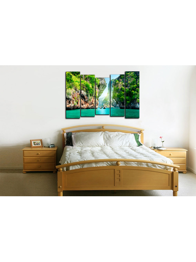 Модульная картина &quot;Лагуна&quot;