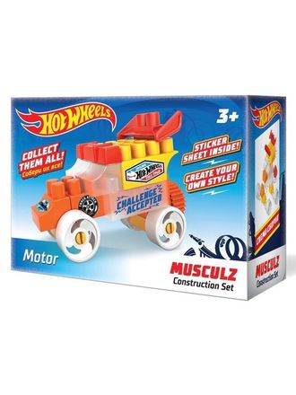 Детский развивающий конструктор Bauer Hot Wheels Серия Musculz G Motor 3+