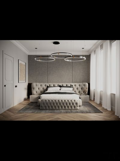 Межкомнатная дверь Eternity Classic Рома, высота 2200-2300 мм, ширина 1200 мм, каркас 58 мм, внутреннего открывания