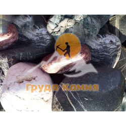 Валун цветной ландшафтный, фракция 100-150 мм