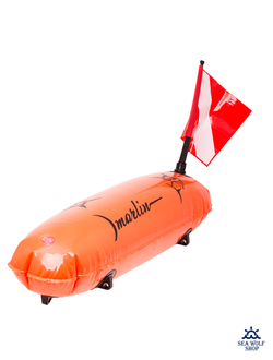Буй овальный Marlin TORPEDO ПВХ orange