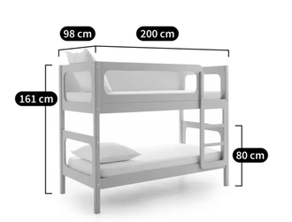 Кровать двухъярусная Pilha