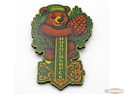 магнит цветной ключ медведь Новосибирск
