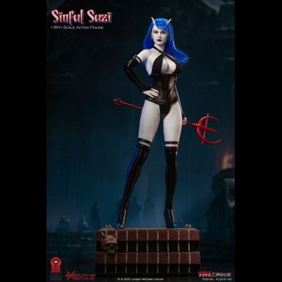 Коллекционная ФИГУРКА 1/6 scale Демоница Сьюзи - SIN BOLDLY  Sinful Suzi (PL2019-150) - TBLeague