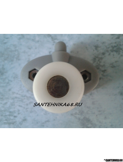 Ролики к кабине двойное крепление к стеклу LS 007 4шт