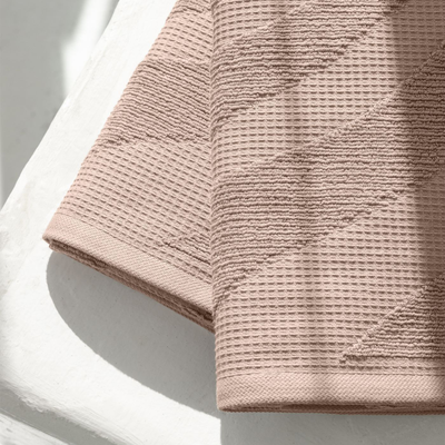 Полотенце Verossa Wave Texture Молочный шоколад 70х140