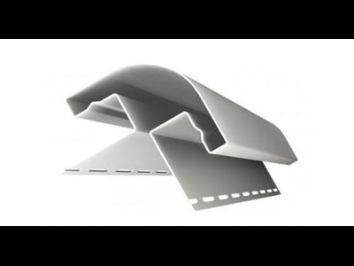 Планка радиусная 3,0 Grand Line ЯФАСАД белая